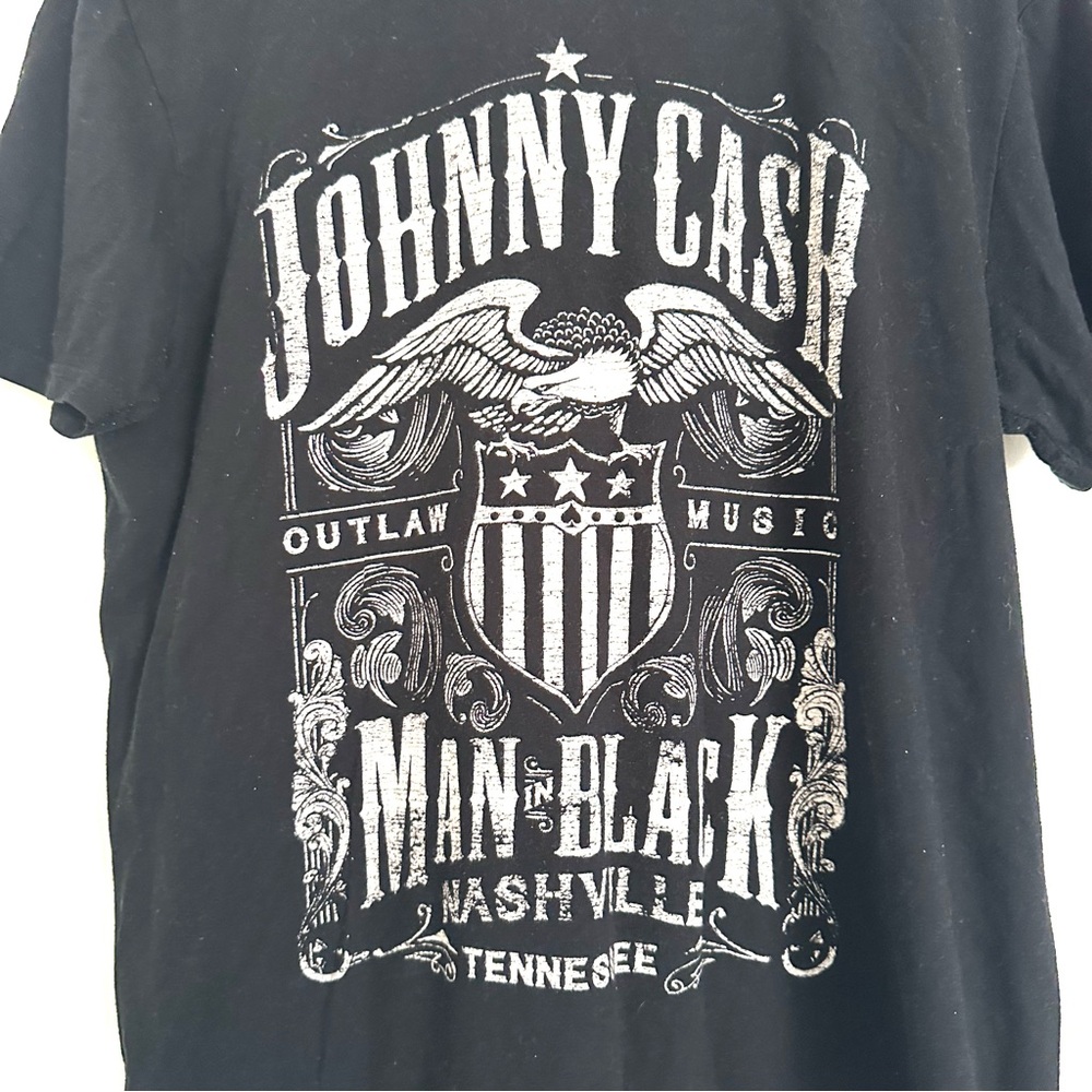 Johnny Cash “Man in Black” Nashville Tee – Medium - Picture 2 of 3